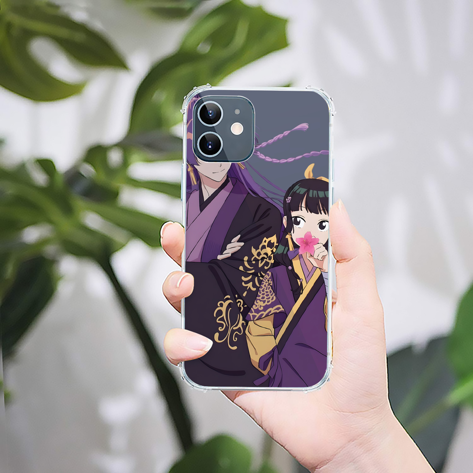 （画像用） 薬屋のひとりごと The Apothecary Diaries 【iPhone 12シリーズ対応】透明スマホケース（クリアソフトケース）